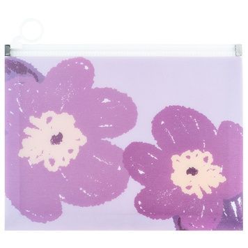 Папка на молнии zip-lock А5+ Lavender-4 1498-39-A фото