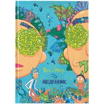 Щоденник шкільний Kite Rick and Morty RM24-262, тверда обкладинка RM24-262 фото
