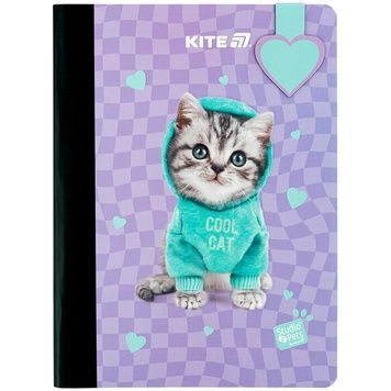 Блокнот з магнітною закладкою Kite Studio Pets SP25-192, А5, 60 аркушів, клітинка SP25-192 фото
