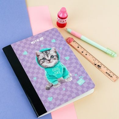 Блокнот з магнітною закладкою Kite Studio Pets SP25-192, А5, 60 аркушів, клітинка SP25-192 фото