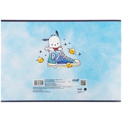 Тетрадь для рисования Kite Pochacco PC26-241, 12 листов PC26-241 фото