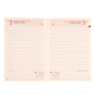 Щоденник А5 Leo Planner датований 2025 Velvet темно зелений 368 стор 252521 фото