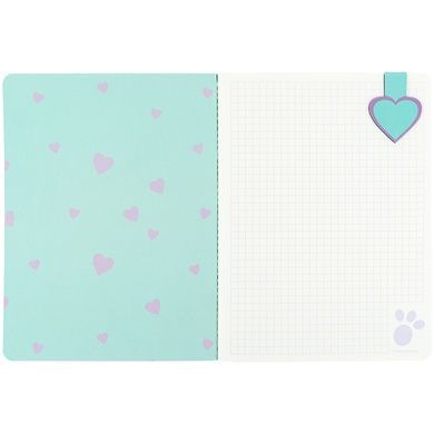 Блокнот з магнітною закладкою Kite Studio Pets SP25-192, А5, 60 аркушів, клітинка SP25-192 фото