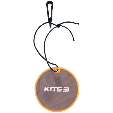 Підвіска м'яка світловідбиваюча Kite K23-110-2, кругла, персикова K23-110-2 фото