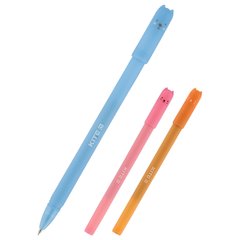 Ручка гелевая Kite K19-188, синяя Adorable Pet