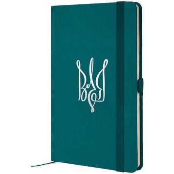 Книга записна Partner, 125*195, 96арк, кліт, малахіт, Воля 8201-31-5-A фото