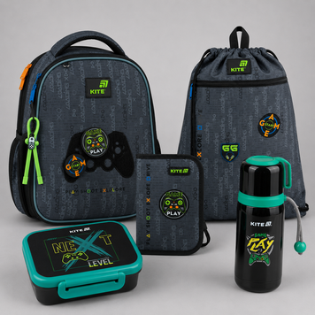 Шкільний набір 5в1 Kite Education Good Game SET_K26-555S-5 SET_K26-555S-5 фото