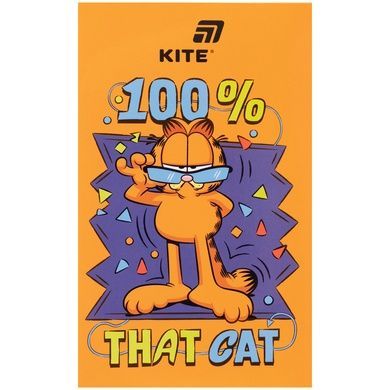 Блокнот-планшет Kite Garfield GF26-195, A6, 50 листов, нелинованный GF26-195 фото