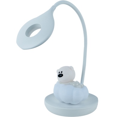 Настольная лампа LED с аккумулятором Cloudy Bear Kite K24-493-2-1, белый K24-493-2-1 фото