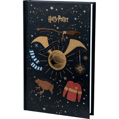 Книга записна Kite Harry Potter HP23-199-1, тверда обкладинка, А6, 80 аркушів, клітинка HP23-199-1 фото