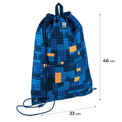 Школьный набор Kite Blocks SET_K24-555S-6 (рюкзак, пенал, сумка) SET_K24-555S-6 фото