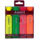 Маркер Axent Highlighter 2537-40-A, 1-5 мм, клиноподібний, набір 2537-40-A фото 2