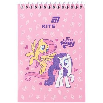 Блокнот на спіралі Kite My Little Pony LP26-196, А6, 48 аркушів, нелінований LP26-196 фото