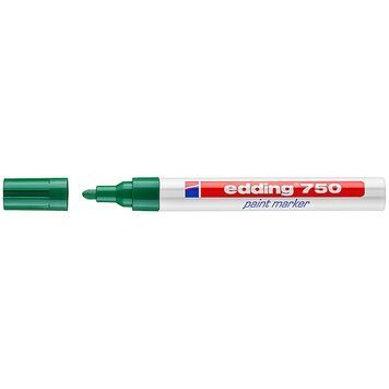 Маркер Paint e-750 2-4 мм круглый зеленый e-750/04 фото