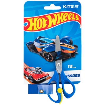 Ножницы детские с пружиной Kite Hot Wheels HW24-129, 13 см HW24-129 фото