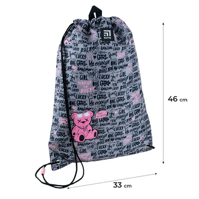 Шкільний набір Kite Lucky Girl SET_K24-700M-2 (рюкзак, пенал, сумка) SET_K24-700M-2 фото