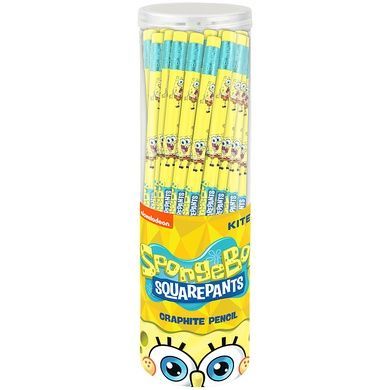 Карандаш графитный трёхгранный с ластиком Kite Sponge Bob SB25-046 SB25-046 фото