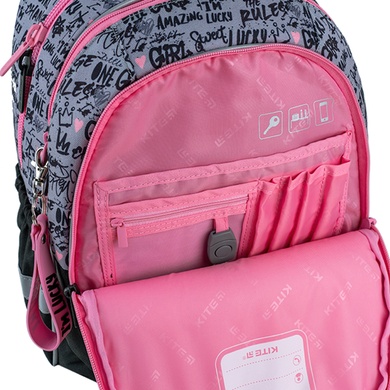 Школьный набор Kite Lucky Girl SET_K24-700M-2 (рюкзак, пенал, сумка) SET_K24-700M-2 фото