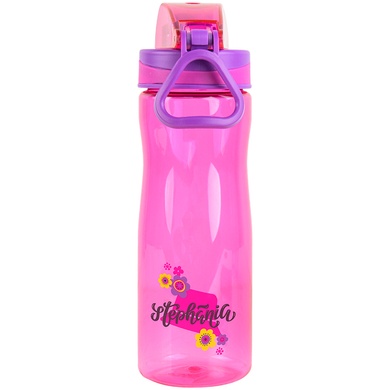 Пляшечка для води Kite Stephania K22-395-05, 650 мл, рожева K22-395-05 фото