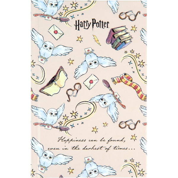 Книга записна Kite Harry Potter HP23-199-2, тверда обкладинка, А6, 80 аркушів, клітинка HP23-199-2 фото