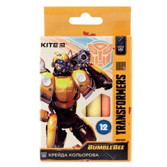 Мел цветной Kite, 12 цветов, Transformers BumbleBee Movie TF19-075