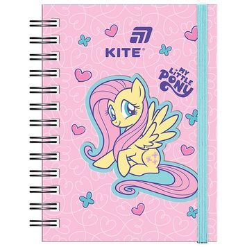 Блокнот на спіралі Kite My Little Pony LP26-229, А6, 80 аркушів, клітинка LP26-229 фото