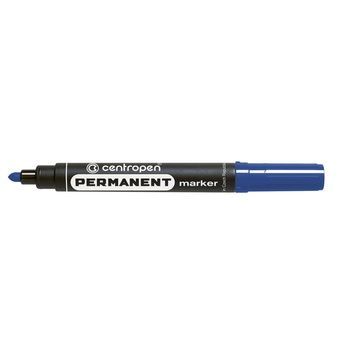 Маркер Permanent 8566 2,5 мм круглий синій 8566/03 фото