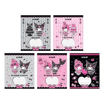 Зошит шкільний Kite Kuromi HK25-236-2, 18 аркушів, клітинка HK25-236-2 фото