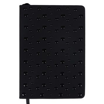 Щоденник діловий Leo Planner Dotts А5 датований твердий чорний 368 сторінок 252777 фото