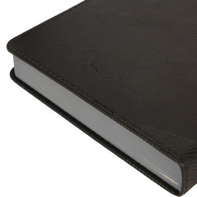 Щоденник-діловий записник А5 Leo Planner датований 2026 "Nero", твердий, чорний, 368 сторінок (252687) 252687 фото
