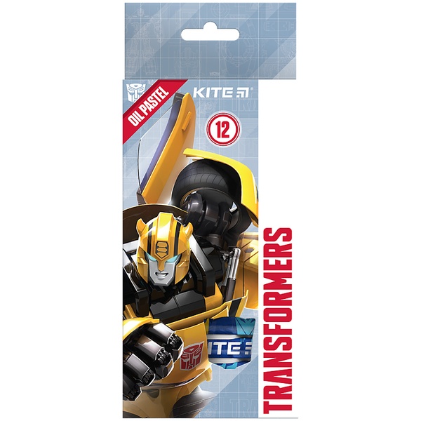Пастель масляна Kite Transformers TF24-071, 12 кольорів TF24-071 фото