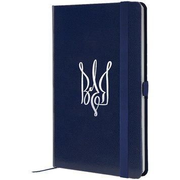 Книга записна Partner, 125*195, 96арк, кліт, синя, Воля 8201-02-7-A фото
