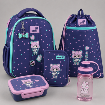 Шкільний набір 5в1 Kite Education Be Friends SET_K26-555S-3 SET_K26-555S-3 фото