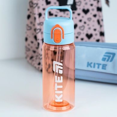 Бутылочка для воды Kite K26-1314-3, 600 мл, оранжево-голубая K26-1314-3 фото