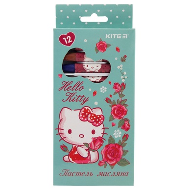 Пастель масляная, 12 цветов, Kite Hello Kitty HK19-071 HK19-071 фото