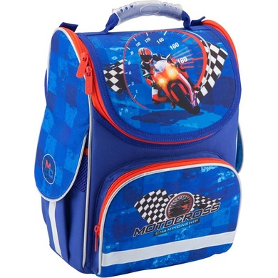 Рюкзак шкільний каркасний 501 Motocross K18-501S-4 фото