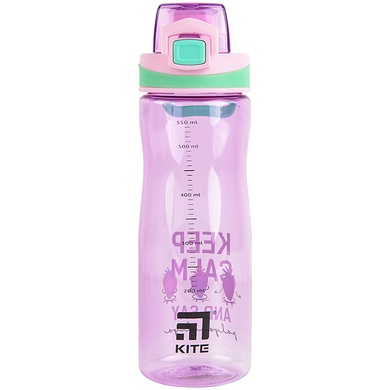 Бутылочка для воды Kite Palyanytsya K22-395-04, 650 мл, фиолетовая K22-395-04 фото