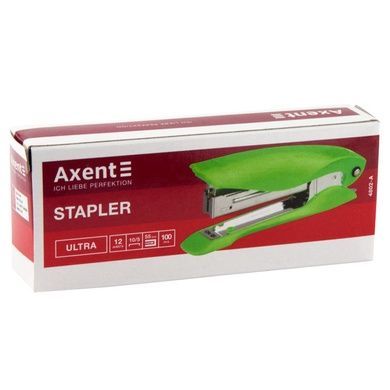 Степлер канцелярський №10 Axent Ultra 4802-11-A, пластиковий, 12 аркушів, фіолетовий 4802-11-A фото