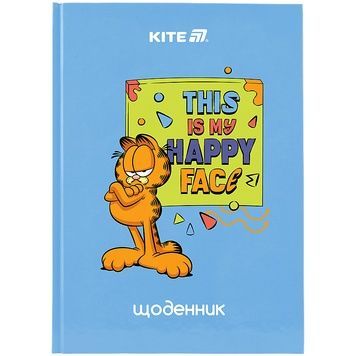 Щоденник шкільний Kite Garfield GF25-262, тверда обкладинка GF25-262 фото