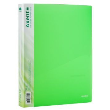 Папка на 4-х кольцах Axent 1208-26-A, А4, 35 мм, зеленая 1208-26-A фото
