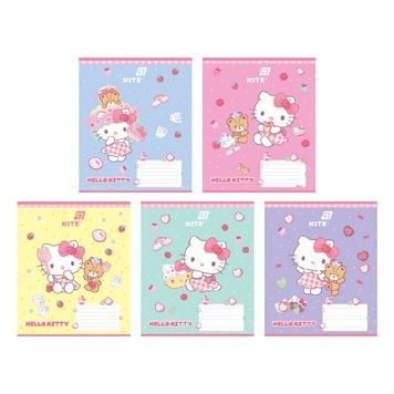 Зошит шкільний Kite Hello Kitty HK26-234, 12 аркушів, лінія HK26-234 фото