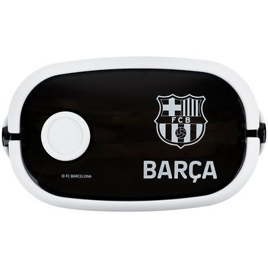 Ланчбокс Kite FC Barcelona BC25-1180, 900 мл, чорний BC25-1180 фото