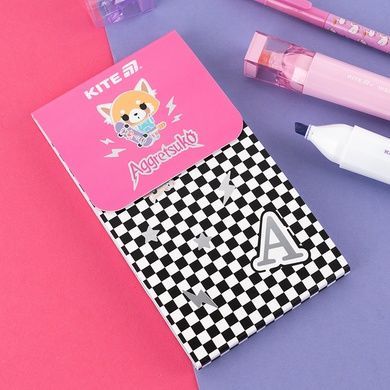 Блокнот на магніті Kite Aggretsuko AR24-092, 60 аркушів, клітинка AR24-092 фото
