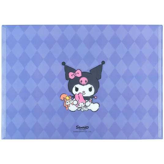 Папка на кнопке Kite Kuromi HK25-244-1, А4 купить 🚀 Школьная