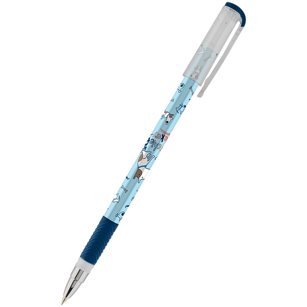 Ручка шариковая Kite Dog K24-032-3, синяя K24-032-3 фото