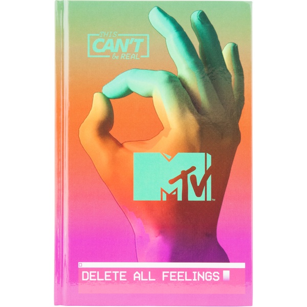 Книга записна Kite MTV MTV20-199-1, тверда обкладинка А6, 80 аркушів, клітинка MTV20-199-1 фото
