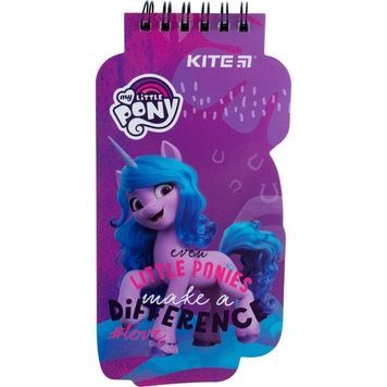 Блокнот на спіралі Kite My Little Pony LP22-465, 50 аркушів, нелінований LP22-465 фото