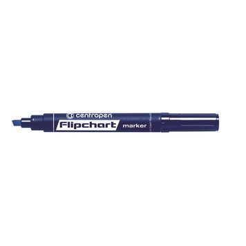 Маркер Flipchart 8560 1-4,6 мм клиноподібний синій 8560/03 фото