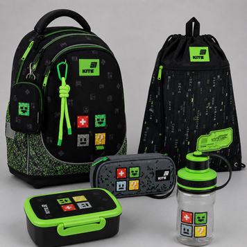 Шкільний набір 5в1 Kite Education Pixel SET_K26-724S-4 SET_K26-724S-4 фото
