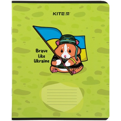 Тетрадь школьная Kite Смелые животные K22-239-2, 24 листа, в линию K22-239-2 фото